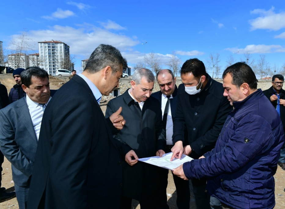 Başkan Çınar, yol açma çalışmalarını inceledi