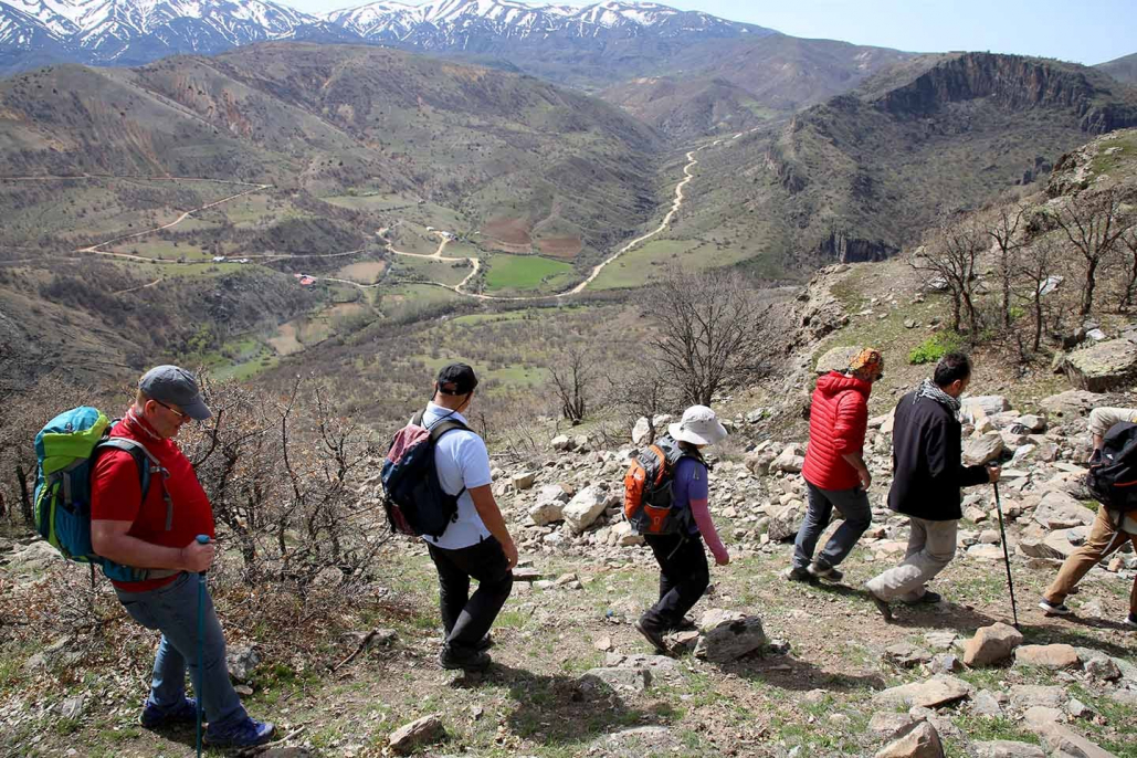 Turizmcilerden Malatya’ya trekking turu