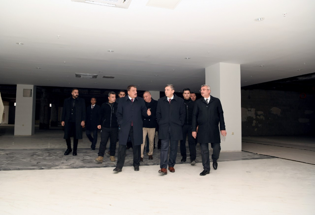 Başkan Gürkan ve Vali Şahin Malatya City'de İncelemede Bulundu