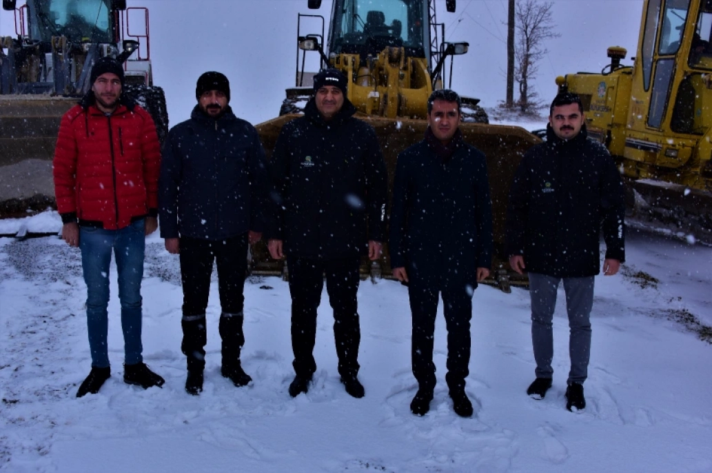 Malatya Büyükşehir Belediyesi, Karla Mücadele Çalışmalarına Devam Ediyor