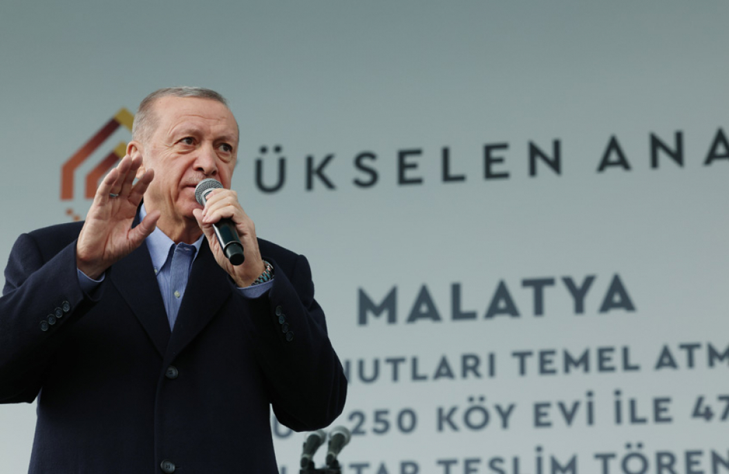 Başkan Erdoğan, Malatya’da deprem konutları temel atma törenine katıldı