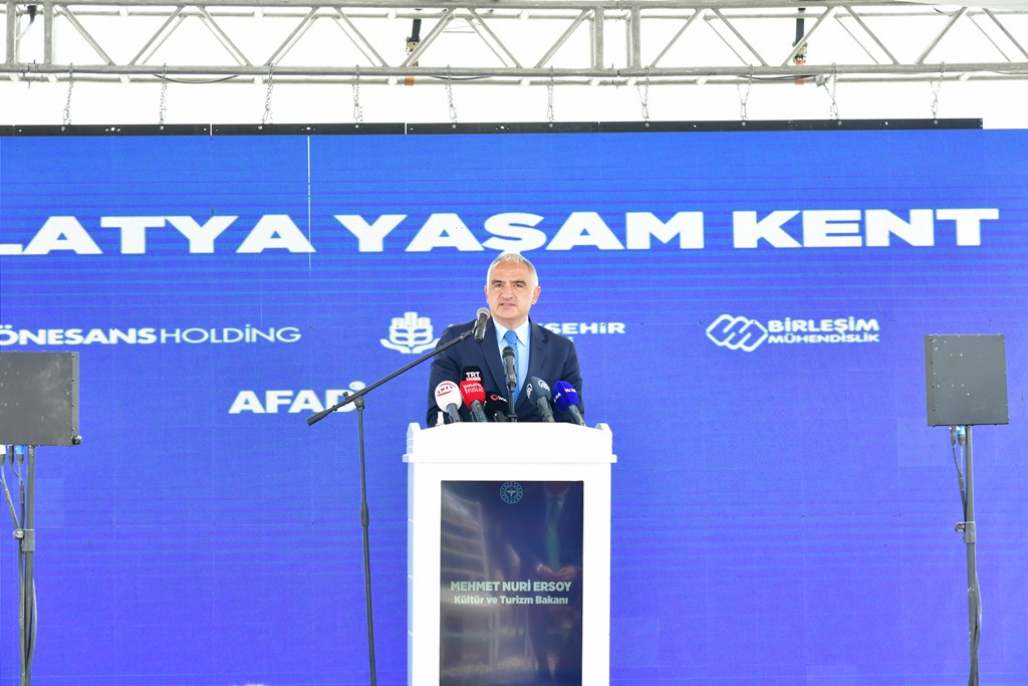 Kültür ve Turizm Bakanı Mehmet Nuri Ersoy Malatya’da