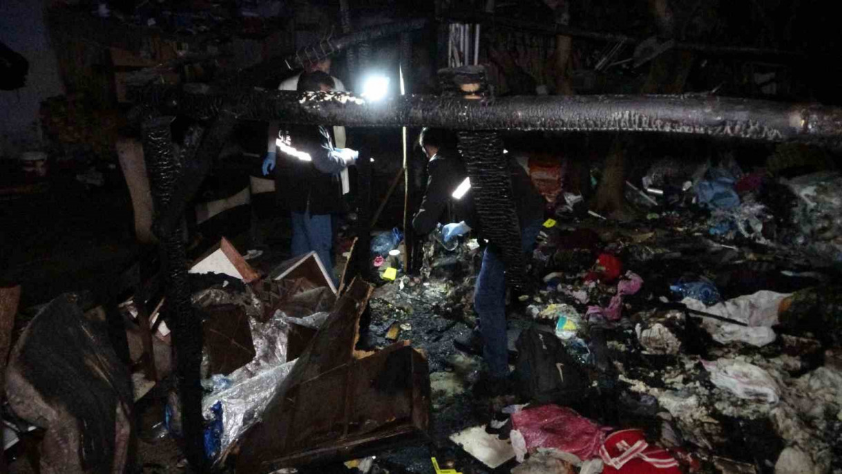 Malatya'da baraka yangını: 4 yaşındaki çocuk yanarak hayatını kaybetti