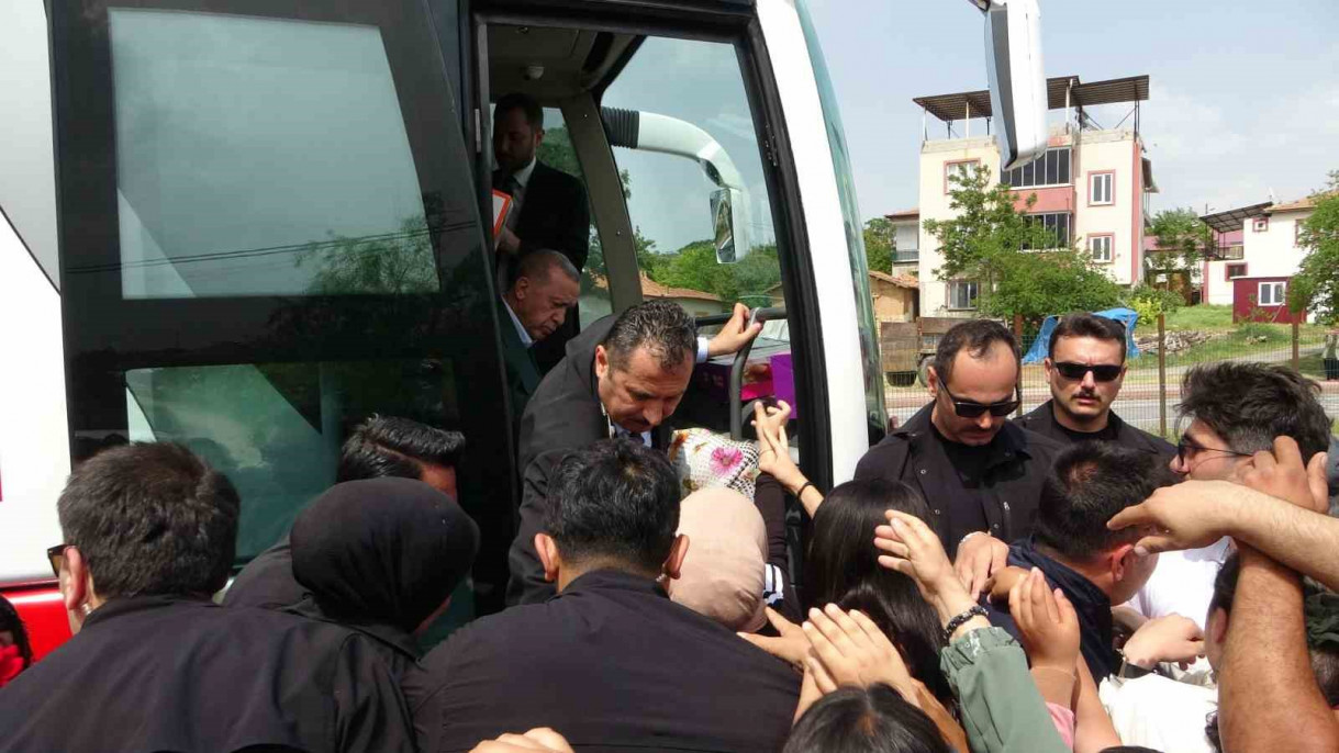 Cumhurbaşkanı Erdoğan'a Malatya 'da sevgi seli