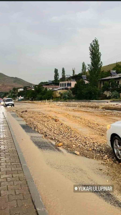 Sel nedeniyle Malatya-Kayseri karayolunda ulaşım kontrollü sağlanıyor