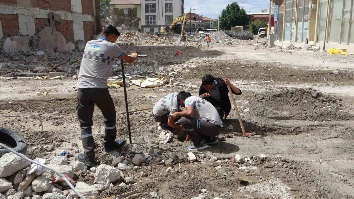 Malatya'da patlayan doğalgaz borusu paniğe neden oldu