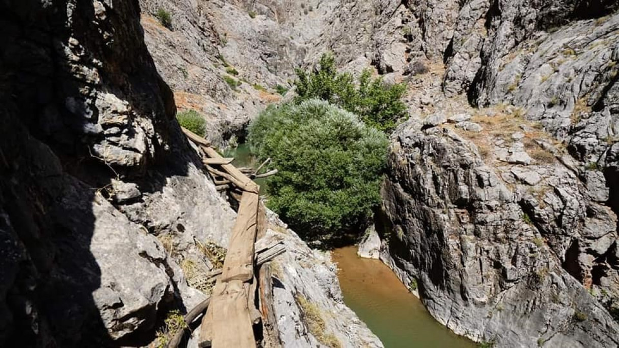 Malatya Kayaarası kanyonu her mevsim ayrı güzel