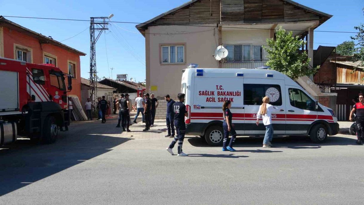 Malatya'da yangın sonrası meydana gelen patlama paniğe neden oldu