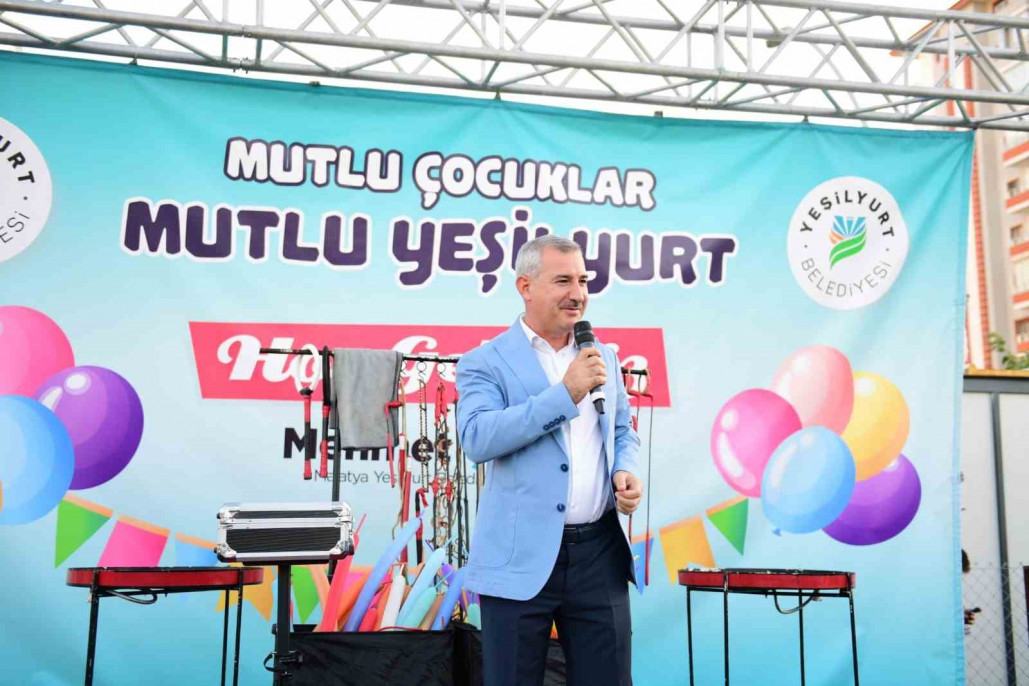 Yeşilyurt'ta Mutlu Çocuklar' şenliği