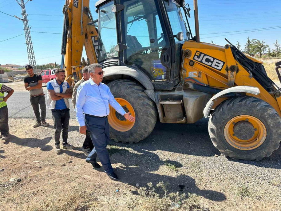 Yazıhan'da doğalgaz çalışmaları sürüyor