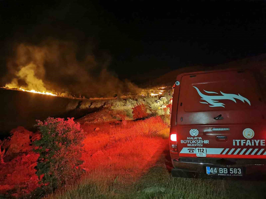 Malatya'daki orman yangını kontrol altına alındı