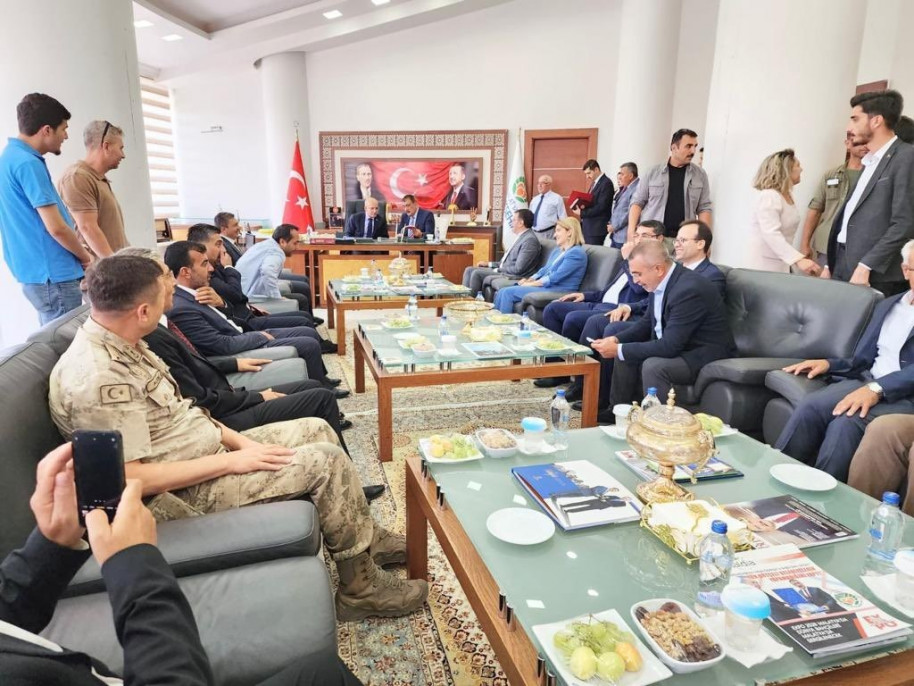 Hazine ve Maliye Bakanı Mehmet Şimşek Malatya'da incelemelerde bulundu