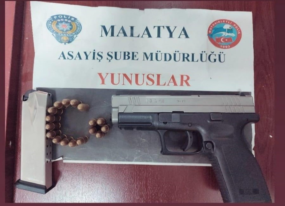 Malatya'da polis ekiplerinden sıkı denetim