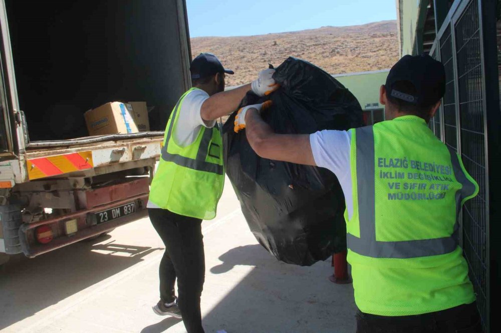 Elazığ’da 25 Ton Atık Ekonomiye Katkı Sağladı