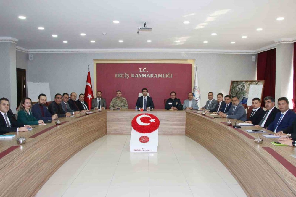 Erciş’te Şube Başkanları Koordinasyon Kurulu Toplandı
